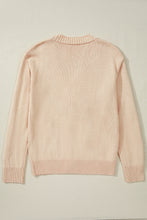 Load image into Gallery viewer, Black Open Knit Drop Shoulder Sweater Cardigan