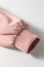 Load image into Gallery viewer, Pink Stripe Contrast Trim V Neck Buttoned Front Pocketed Knit Cardigan