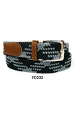 Braided Canvas Woven Belt