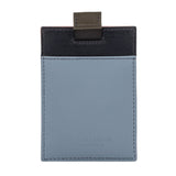 Leather Card Holder - Navy