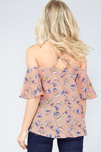 Load image into Gallery viewer, Off Shoulder Floral Top