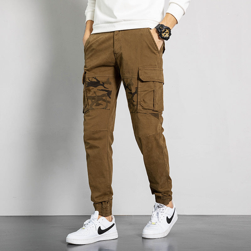Men's Pocket Camouflage Cargo Pants