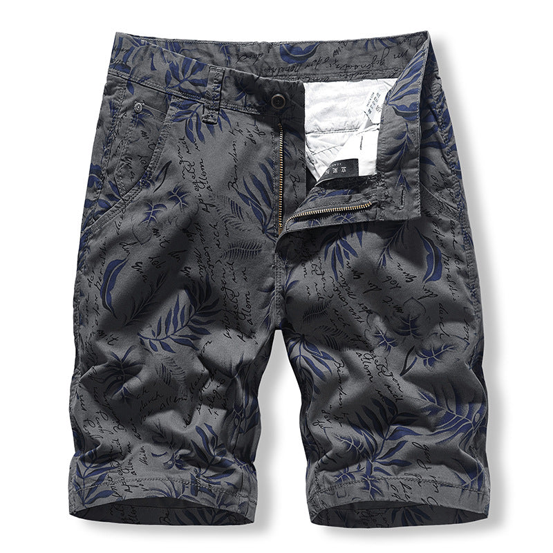 Men's Camouflage Capri Shorts