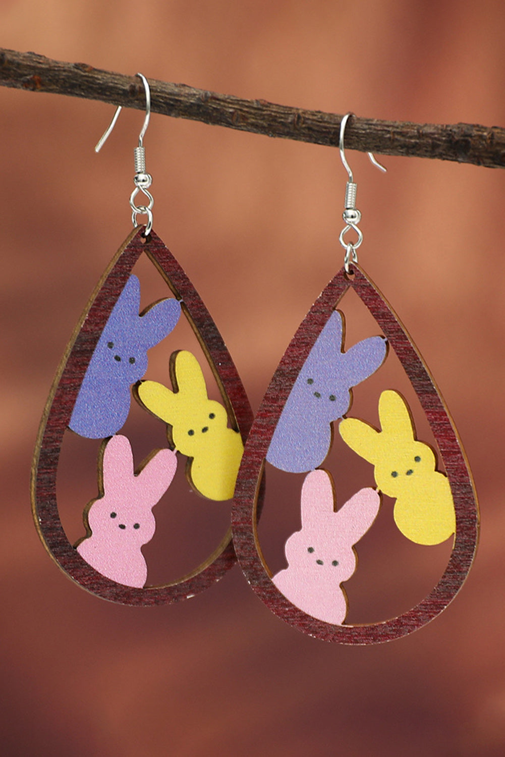 Waterdrop Easter Hook Earrings