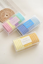 Load image into Gallery viewer, Pink Rainbow Colors High Elastic 15pcs/set Hair Tie
