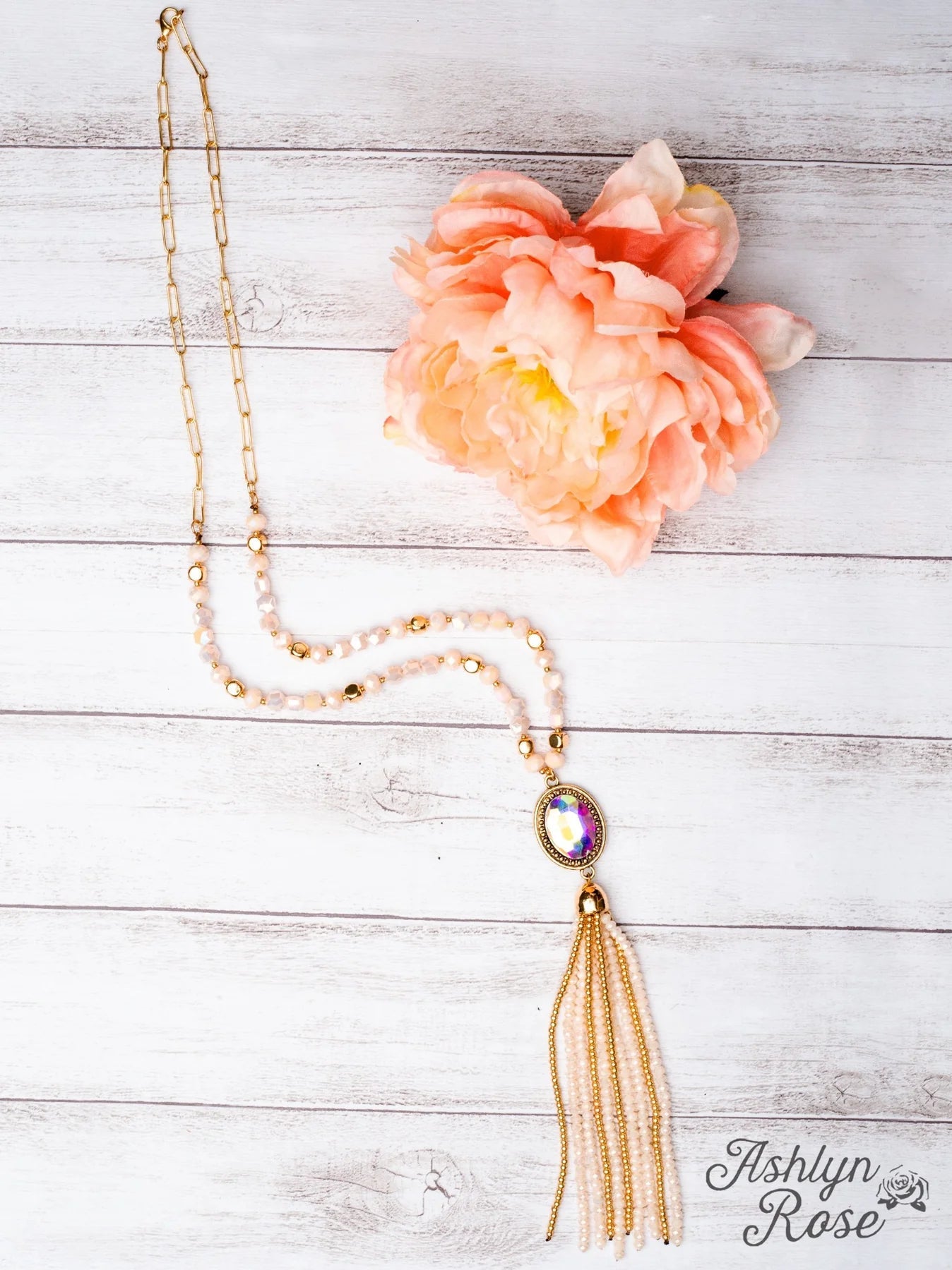 Crash My Party Tassel Necklace