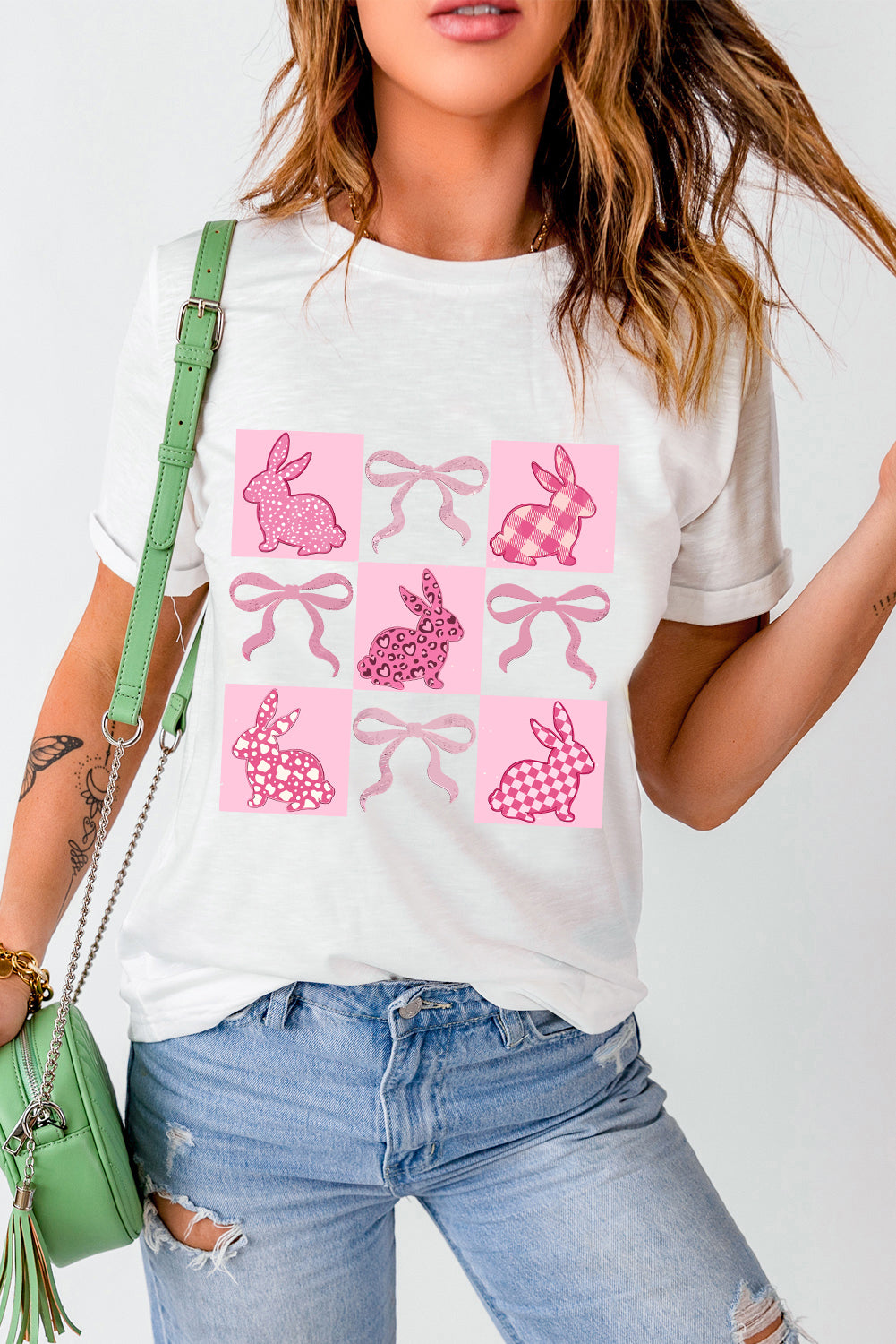 Graphic Easter Bunny T-Shirt