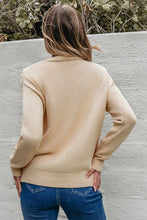 Load image into Gallery viewer, Black Open Knit Drop Shoulder Sweater Cardigan
