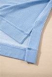 Jet Stream Corded Lantern Sleeve Top High Waist Ruffled Mini Skirt Set