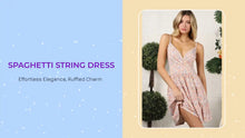 Load and play video in Gallery viewer, Spaghetti String Dress by@Outfy
