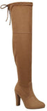 Women's Drawstring Over the Knee Boots
