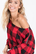 Checker Plaid Wide Next Top