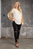 Waffle Knit Tunic Top