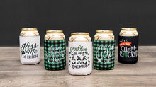 Load image into Gallery viewer, St. Patrick's Day Slim Can Holder
