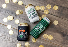 Load image into Gallery viewer, St. Patrick's Day Slim Can Holder
