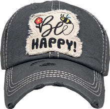 Load image into Gallery viewer, DISTRESSED  BALL CAP
