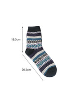 Load image into Gallery viewer, Multicolor 5 Pairs Thermal Winter Crew Socks
