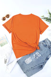 Orange Happy Halloween T Shirt