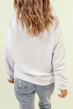 White MERRY DRUNK Sweatshirt