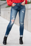 Mid Rise Skinny Jeans