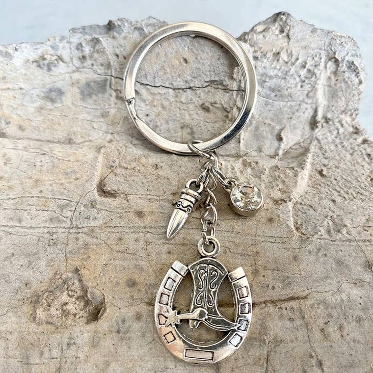Creative western style key chain bag pendant