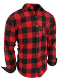 Passport Red Checkered Button Shirt